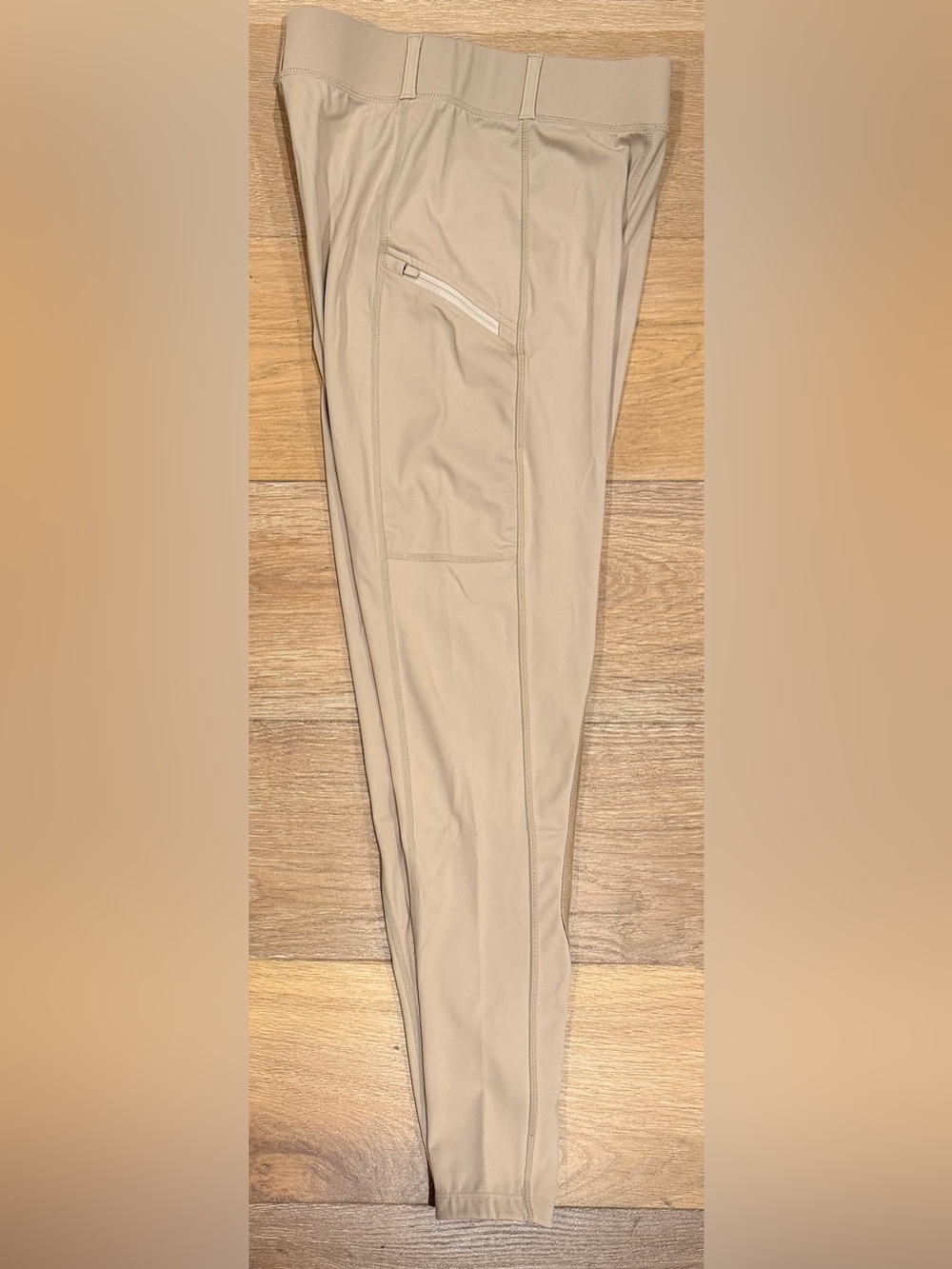WILLIT Beige Riding Breeches with Grip Patches Size XS - Picture 6 of 10